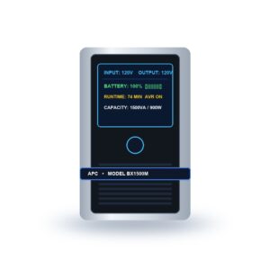 APC Back-UPS Pro BX1500M 1500VA 900W AVR LCD Battery Backup & Surge Protector