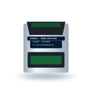 Cassida 6600 UV/MG Commercial Currency Counter with Counterfeit Detection